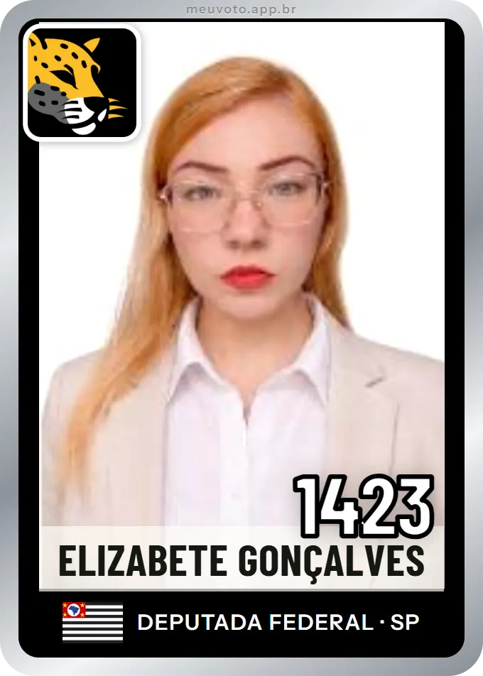 Carta de Elizabete Gonçalves, número 1423, Missão