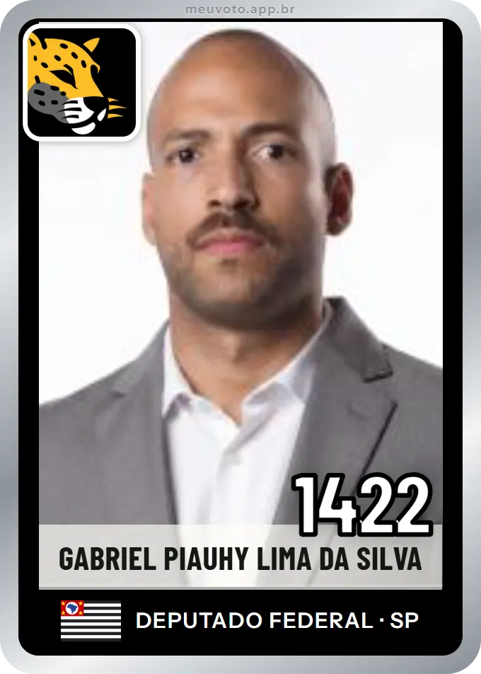 Carta de Gabriel Piauhy Lima da Silva, número 1422, Missão