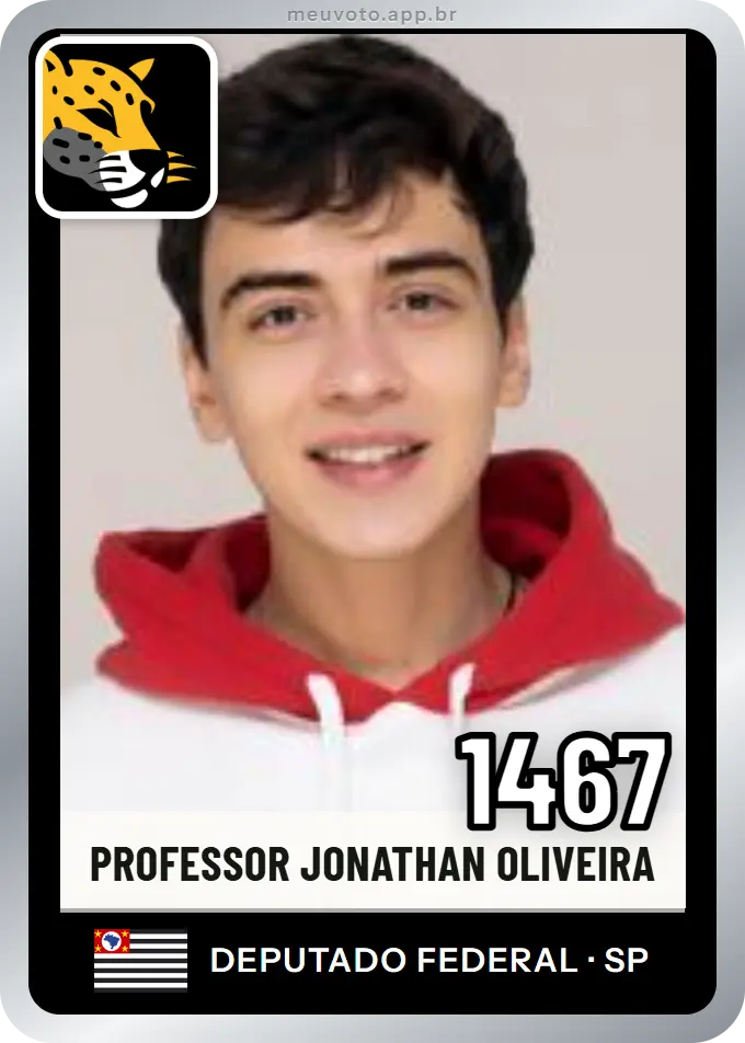 Carta de Professor Jonathan Oliveira, número 1467, Missão