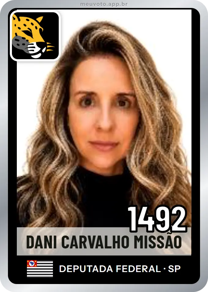 Carta de Dani Carvalho Missão, número 1492, Missão