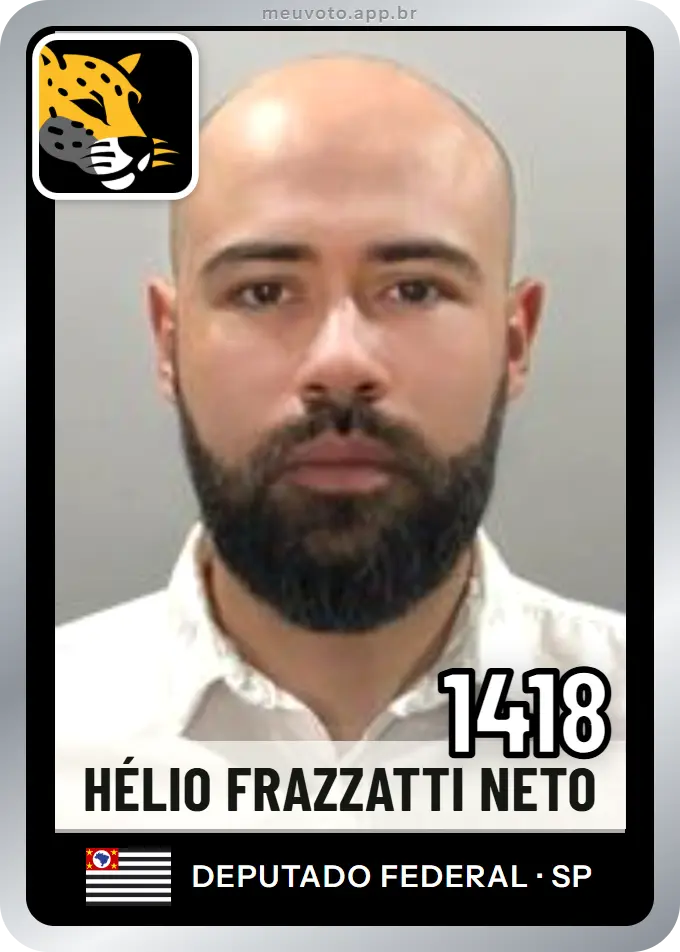 Carta de Hélio Frazzatti Neto, número 1418, Missão
