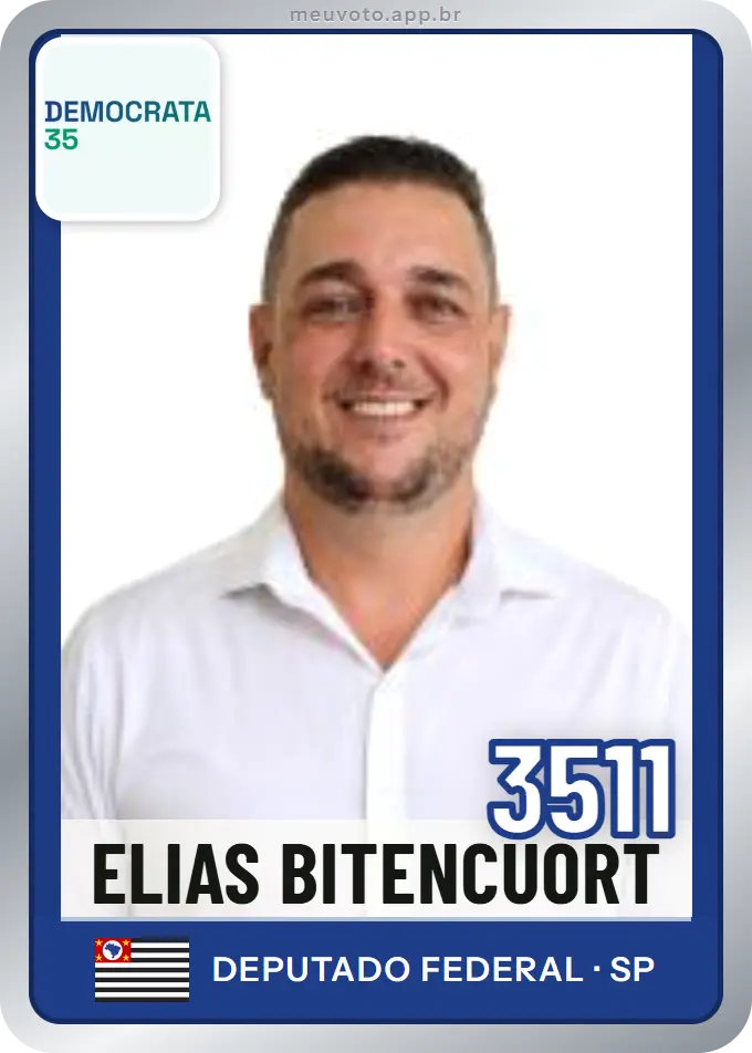 Carta de Elias Bitencuort, número 3511, Democrata