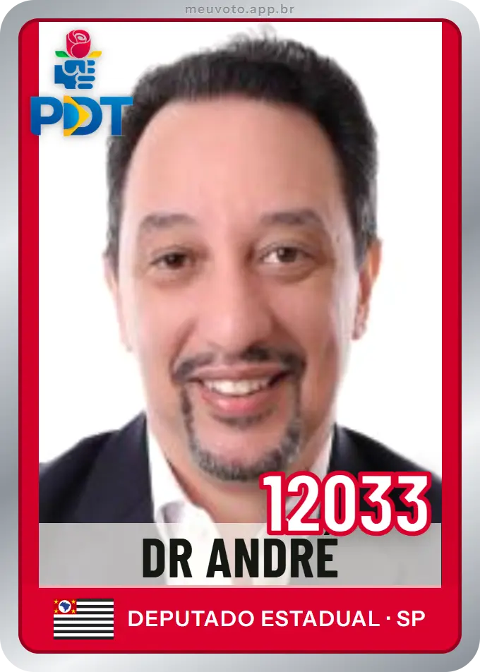 Carta de Dr André, número 12033, PDT