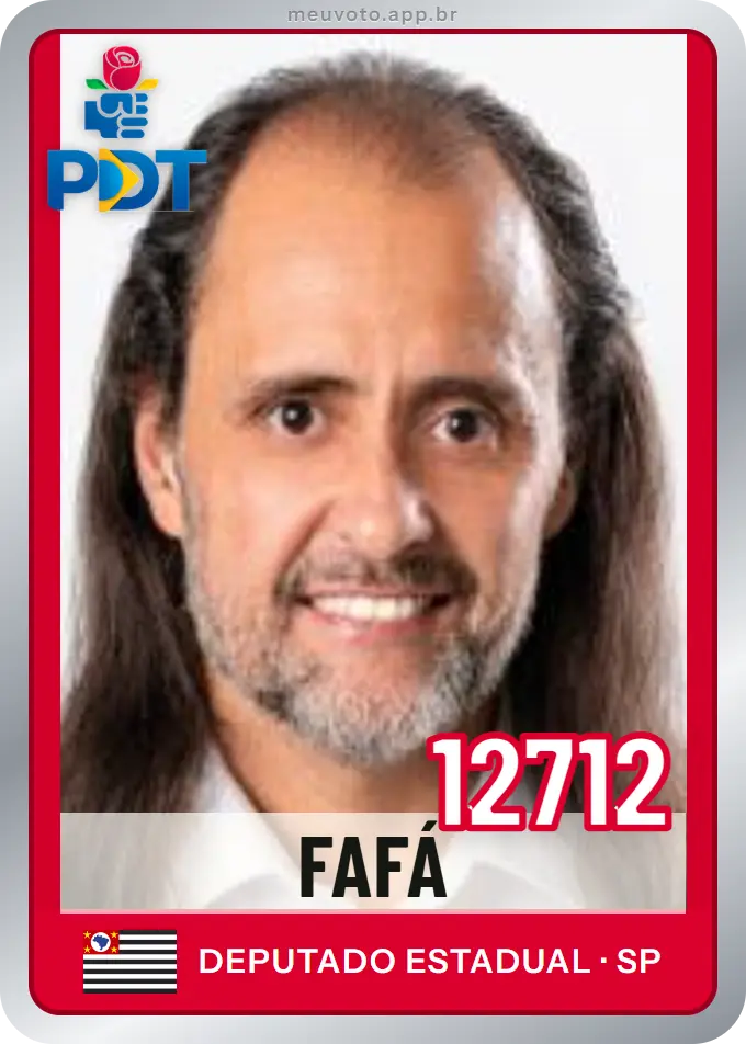 Carta de Fafá, número 12712, PDT