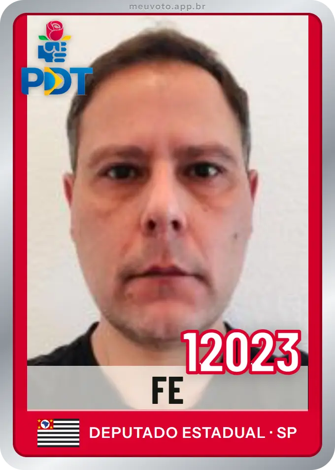 Carta de Fe, número 12023, PDT