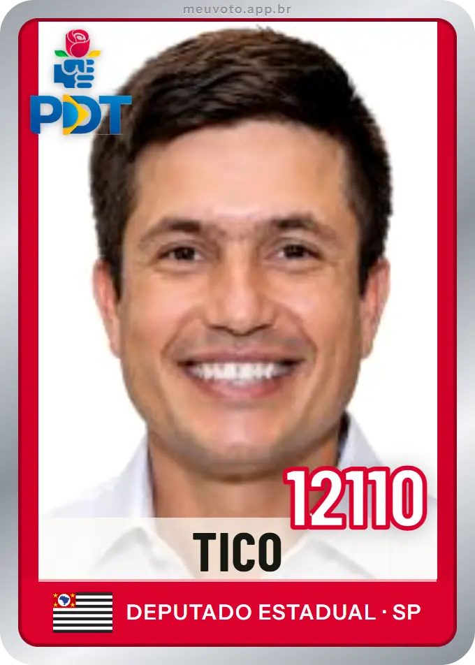 Carta de Tico, número 12110, PDT