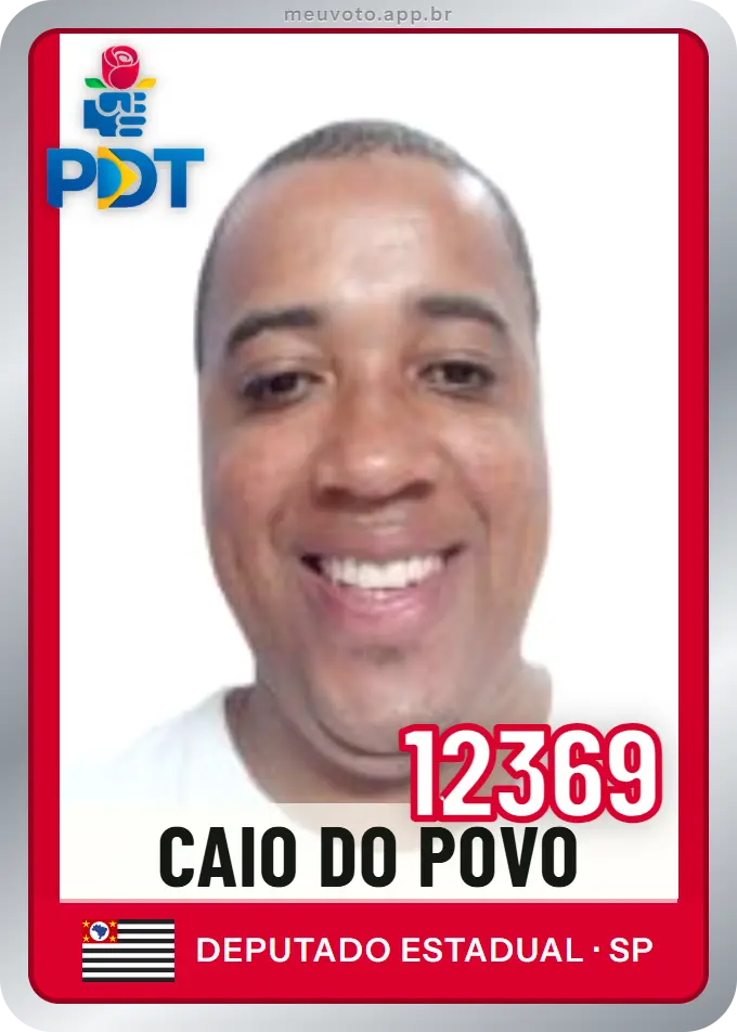 Carta de Caio do Povo, número 12369, PDT