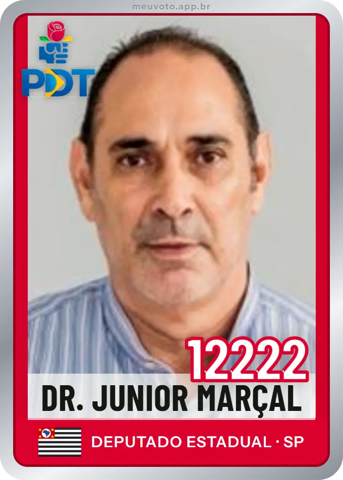 Carta de Dr. Junior Marçal, número 12222, PDT