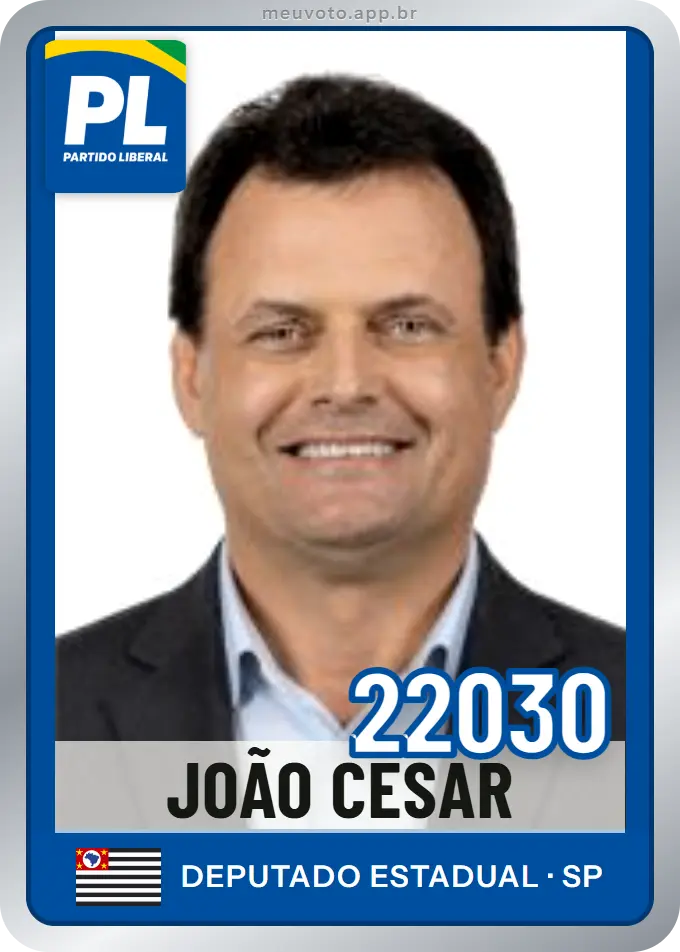 Carta de João César, número 22030, PL