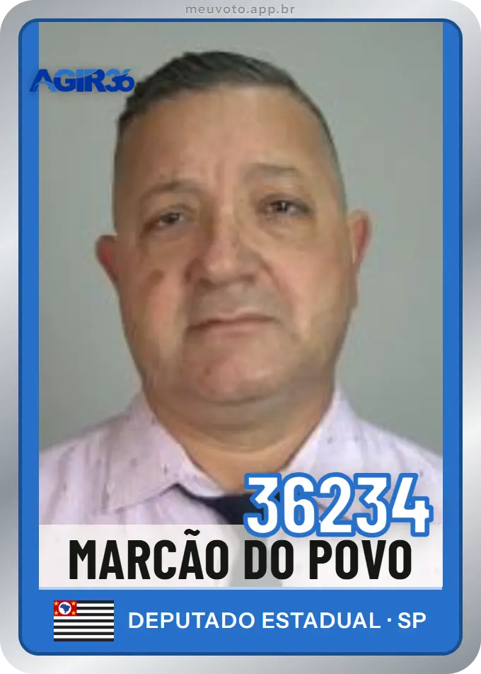 Carta de Marcão do Povo, número 36234, Agir