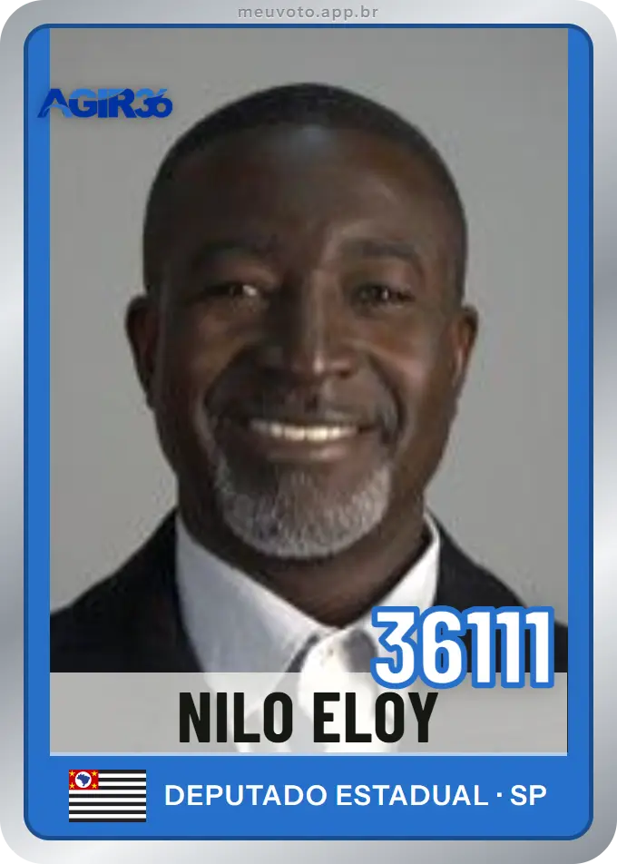 Carta de Nilo Eloy, número 36111, Agir