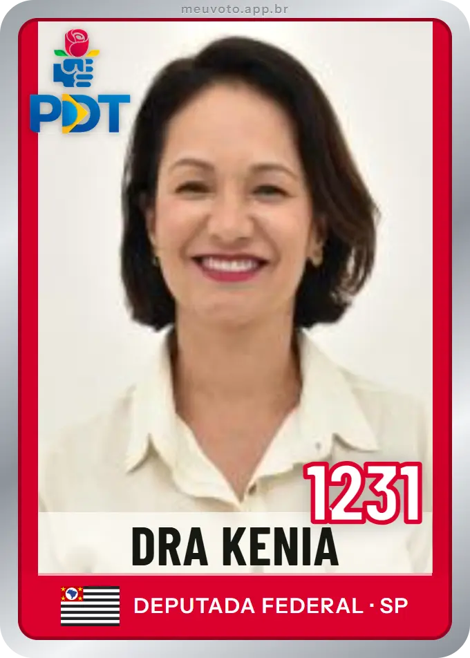 Carta de Dra Kenia, número 1231, PDT
