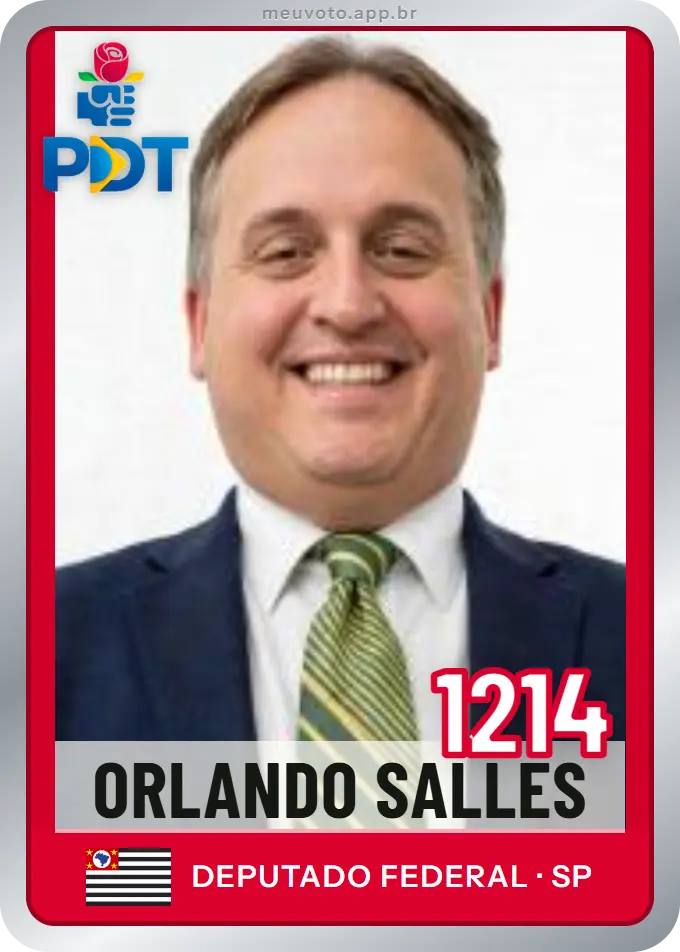 Carta de Orlando Salles, número 1214, PDT