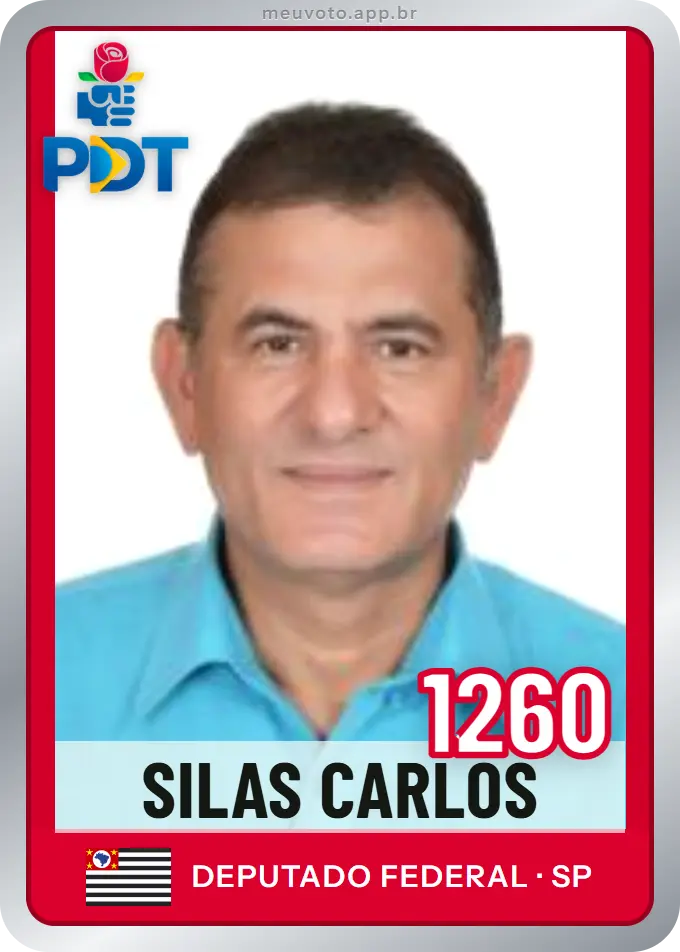 Carta de Silas Carlos, número 1260, PDT