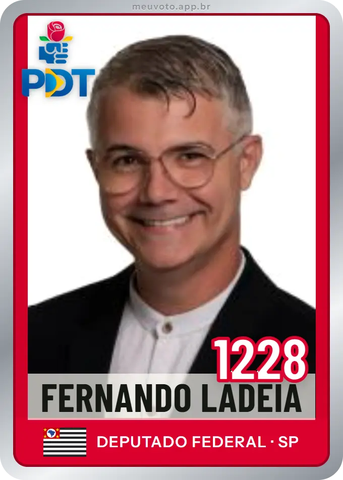 Carta de Fernando Ladeia, número 1228, PDT