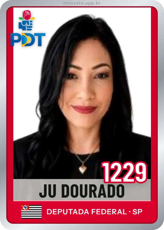 Carta de Ju Dourado, número 1229, PDT