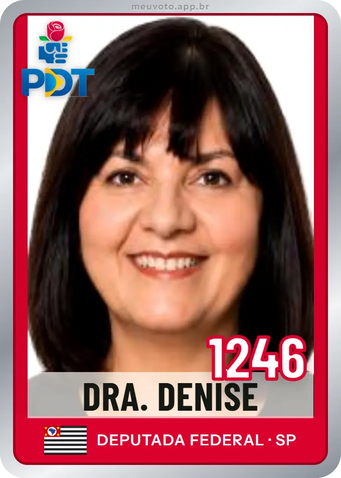 Carta de Dra. Denise, número 1246, PDT