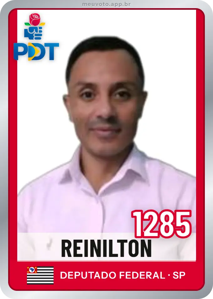 Carta de Reinilton, número 1285, PDT