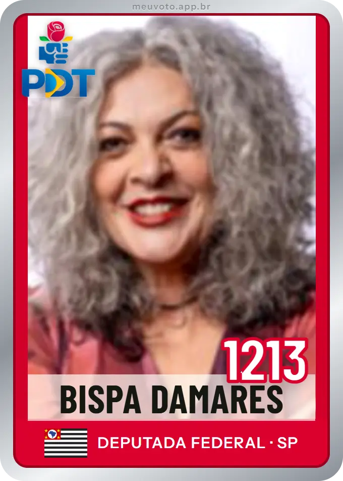 Carta de Bispa Damares, número 1213, PDT