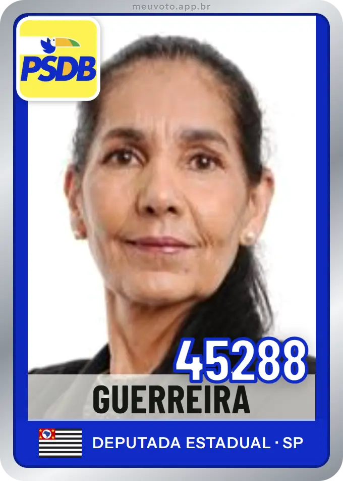 Carta de Guerreira, número 45288, PSDB