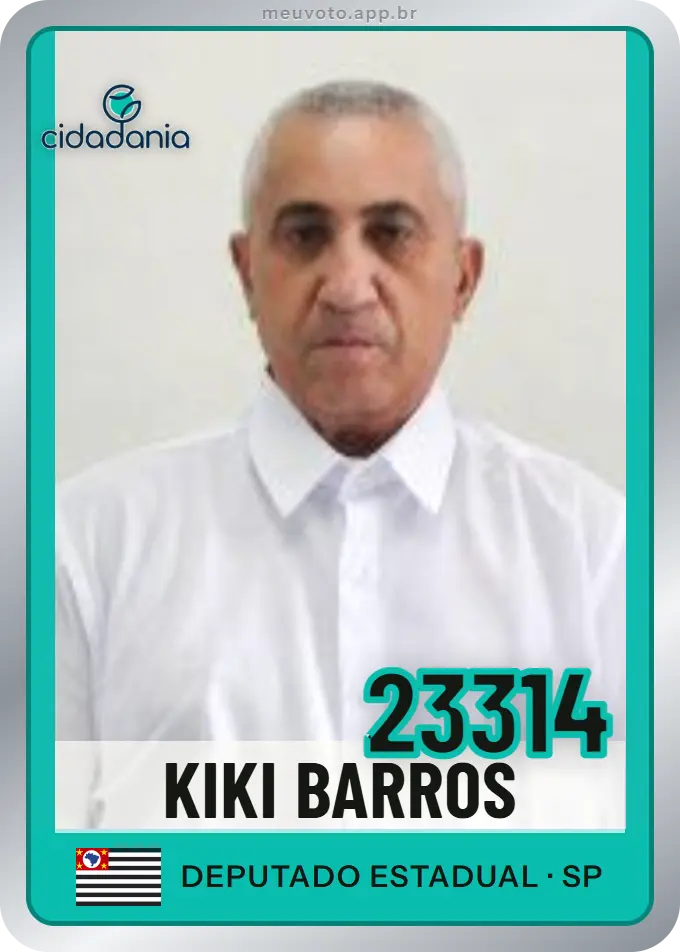 Carta de Kiki Barros, número 23314, Cidadania