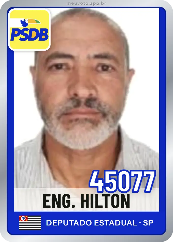 Carta de Eng. Hilton, número 45077, PSDB