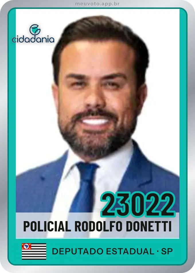 Carta de Policial Rodolfo Donetti, número 23022, Cidadania