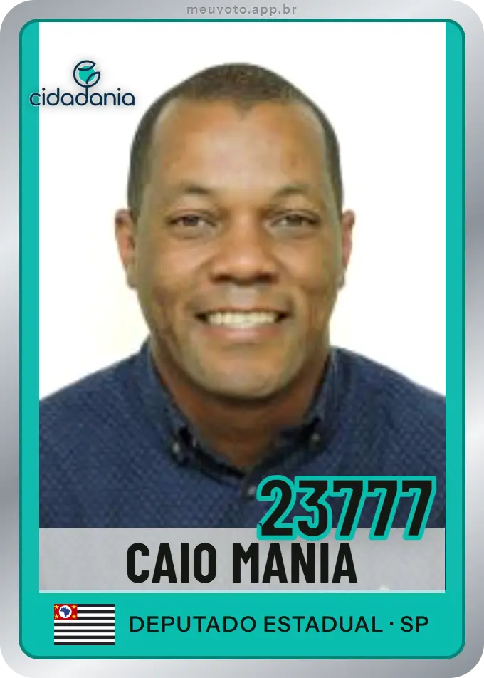 Carta de Caio Mania, número 23777, Cidadania