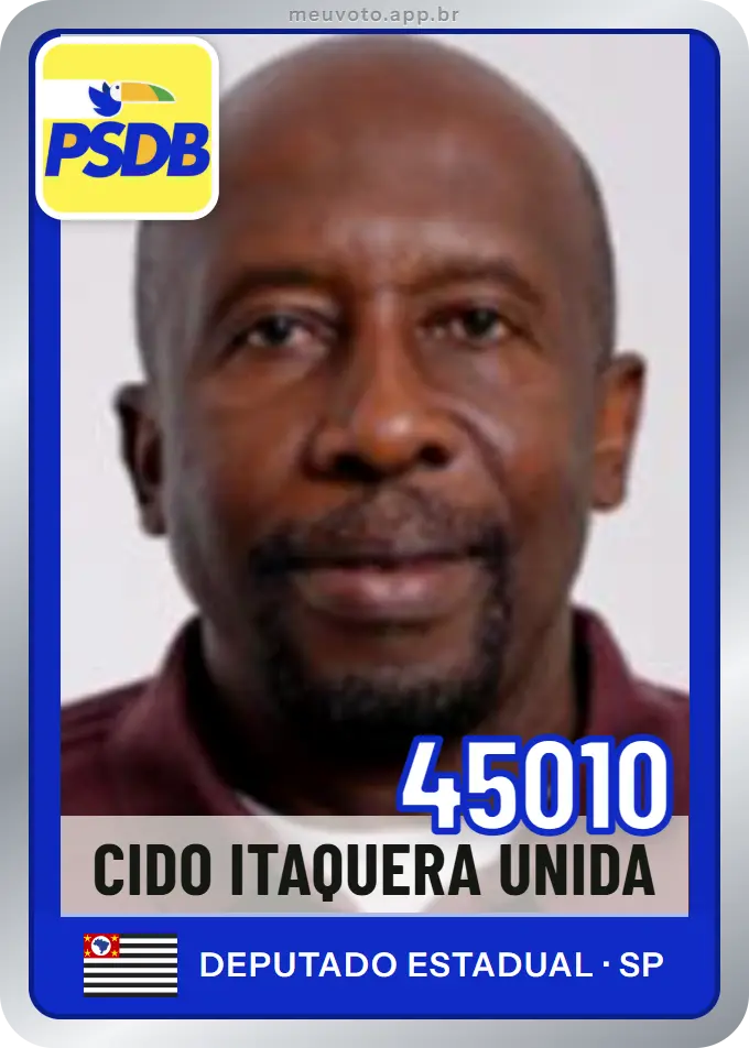 Carta de Cido Itaquera Unida, número 45010, PSDB