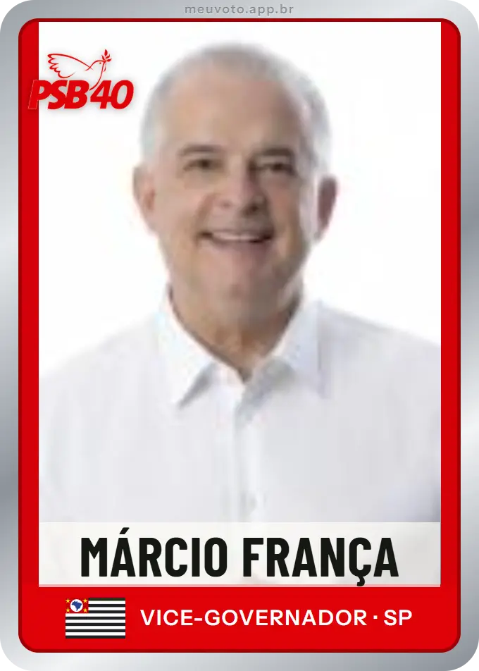 Carta de Márcio França, PSB