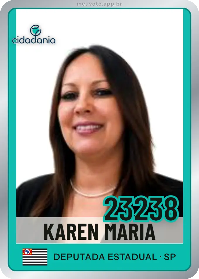 Carta de Karen Maria, número 23238, Cidadania