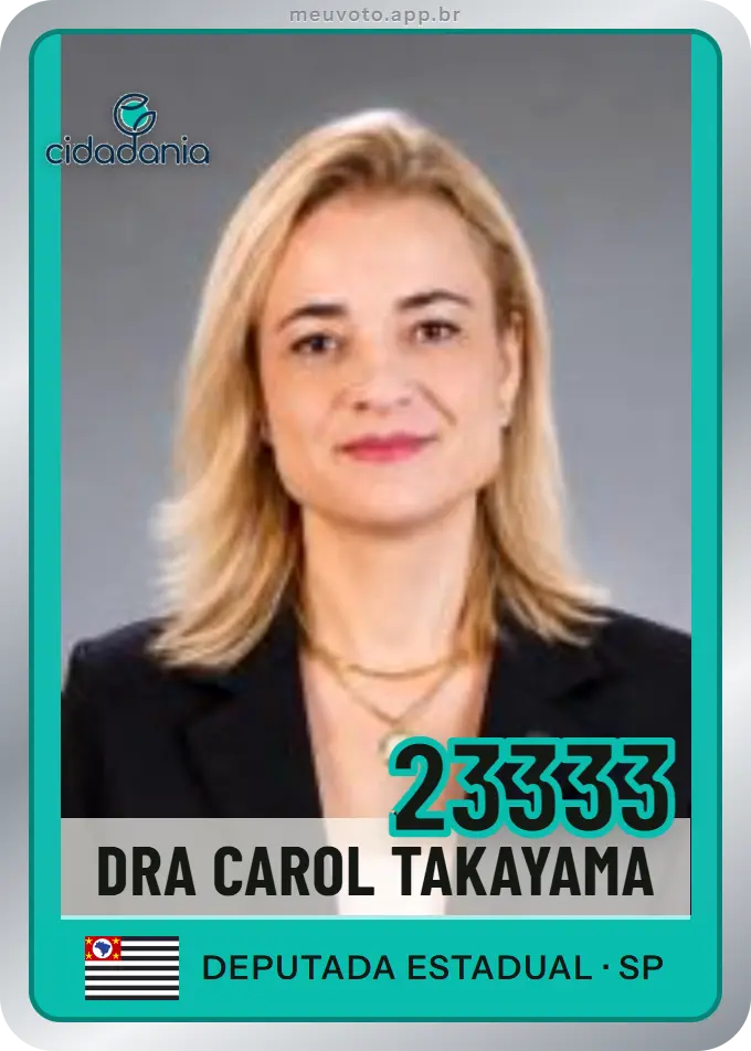 Carta de Dra Carol Takayama, número 23333, Cidadania