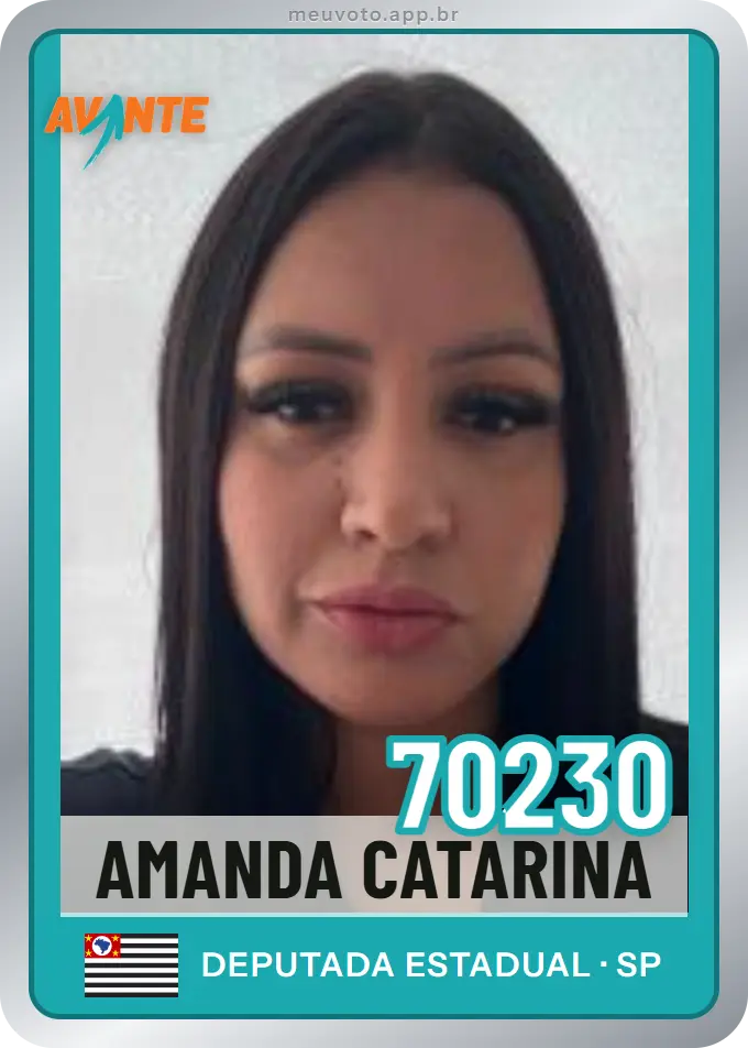 Carta de Amanda Catarina, número 70230, Avante
