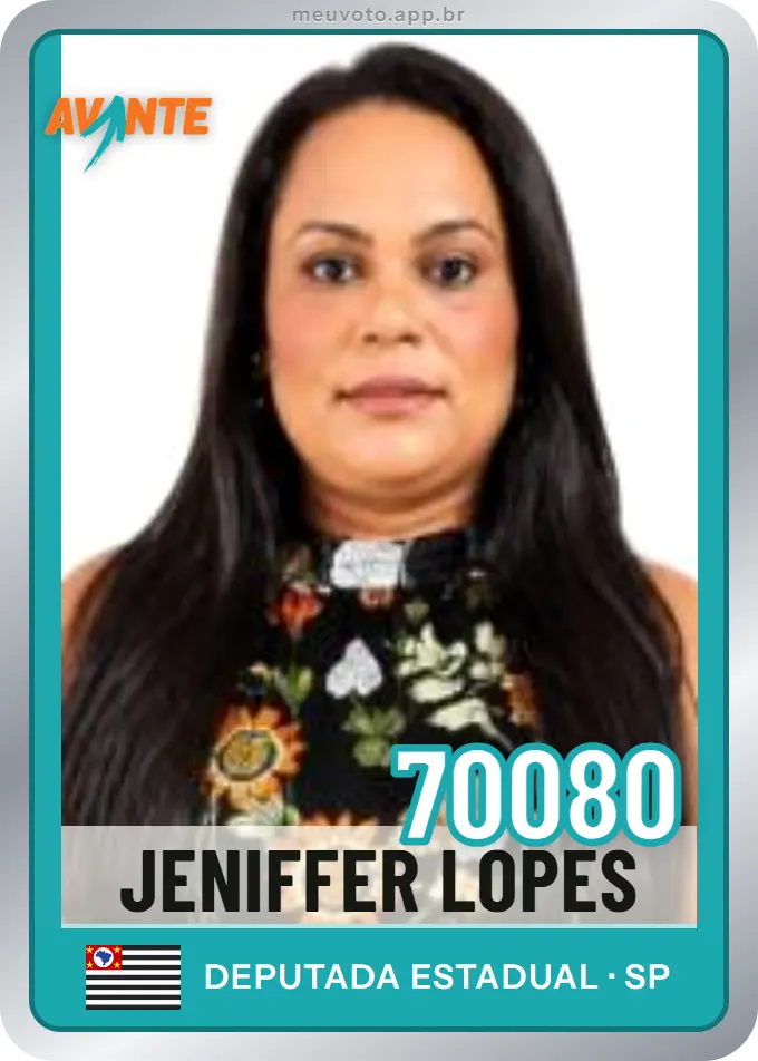Carta de Jeniffer Lopes, número 70080, Avante