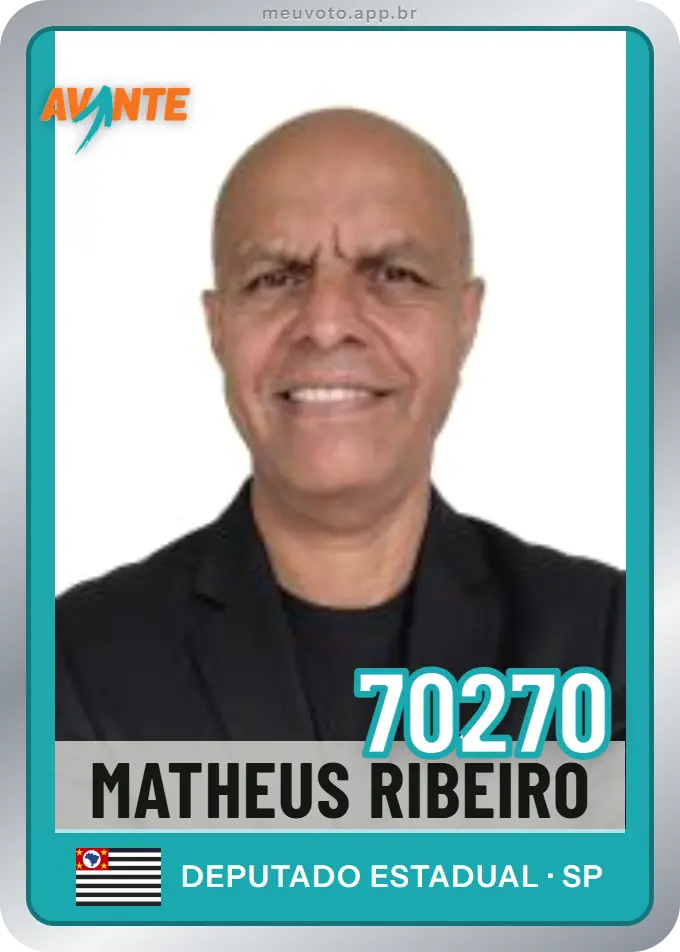 Carta de Matheus Ribeiro, número 70270, Avante