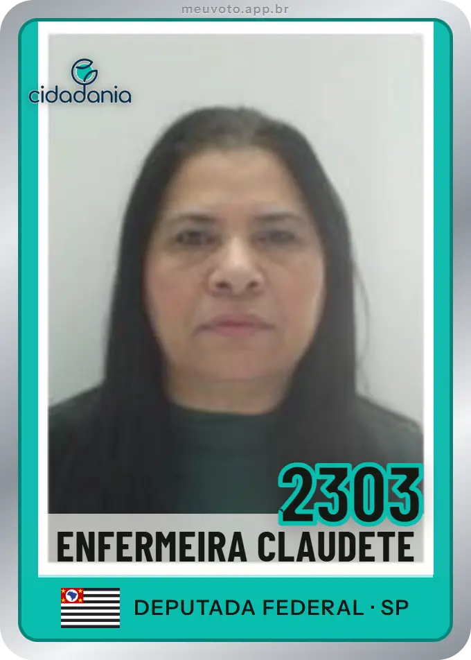 Carta de Enfermeira Claudete, número 2303, Cidadania