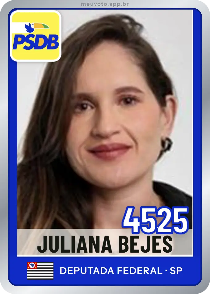 Carta de Juliana Bejes, número 4525, PSDB