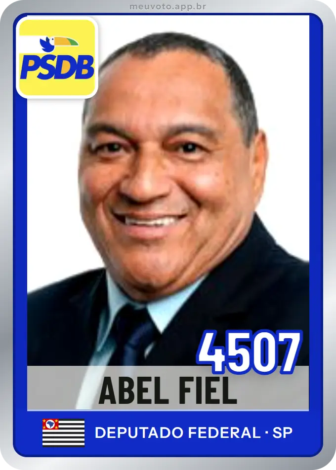 Carta de Abel Fiel, número 4507, PSDB