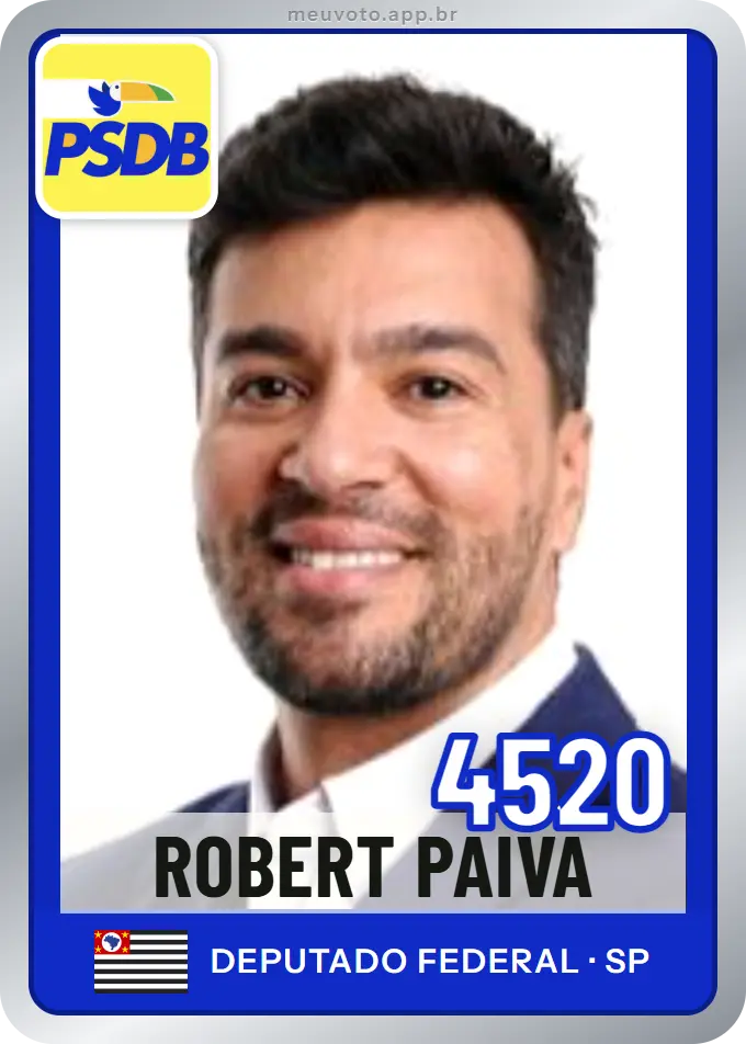 Carta de Robert Paiva, número 4520, PSDB