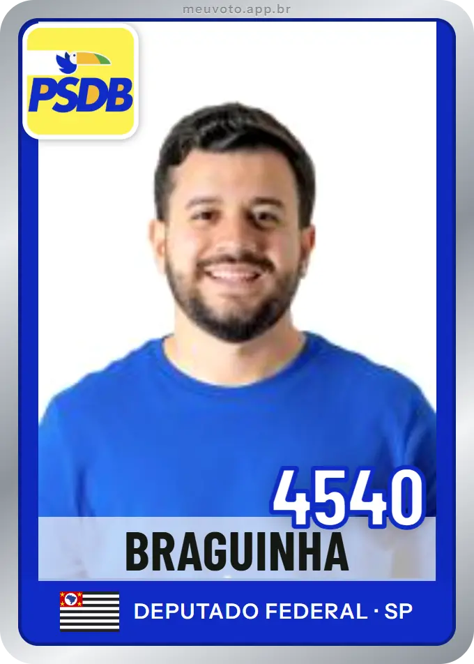 Carta de Braguinha, número 4540, PSDB