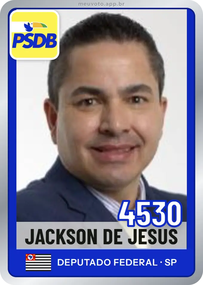 Carta de Jackson de Jesus, número 4530, PSDB
