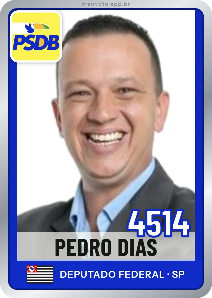 Carta de Pedro Dias, número 4514, PSDB