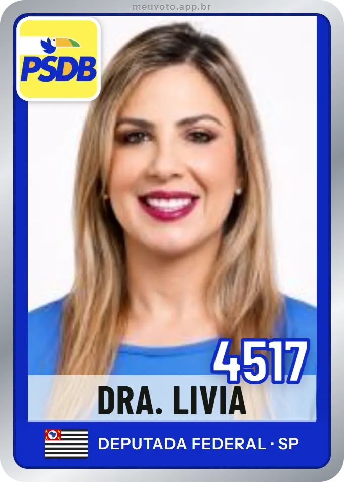 Carta de Dra. Livia, número 4517, PSDB