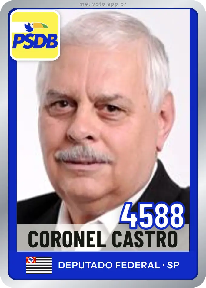 Carta de Coronel Castro, número 4588, PSDB