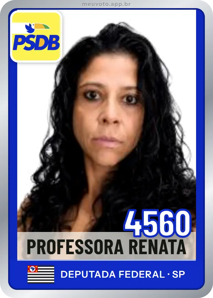 Carta de Professora Renata, número 4560, PSDB