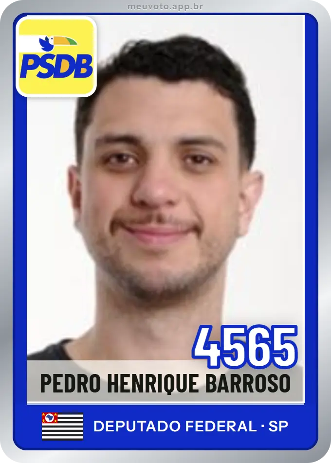 Carta de Pedro Henrique Barroso, número 4565, PSDB