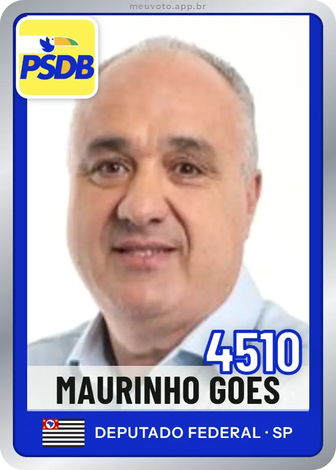 Carta de Maurinho Goes, número 4510, PSDB