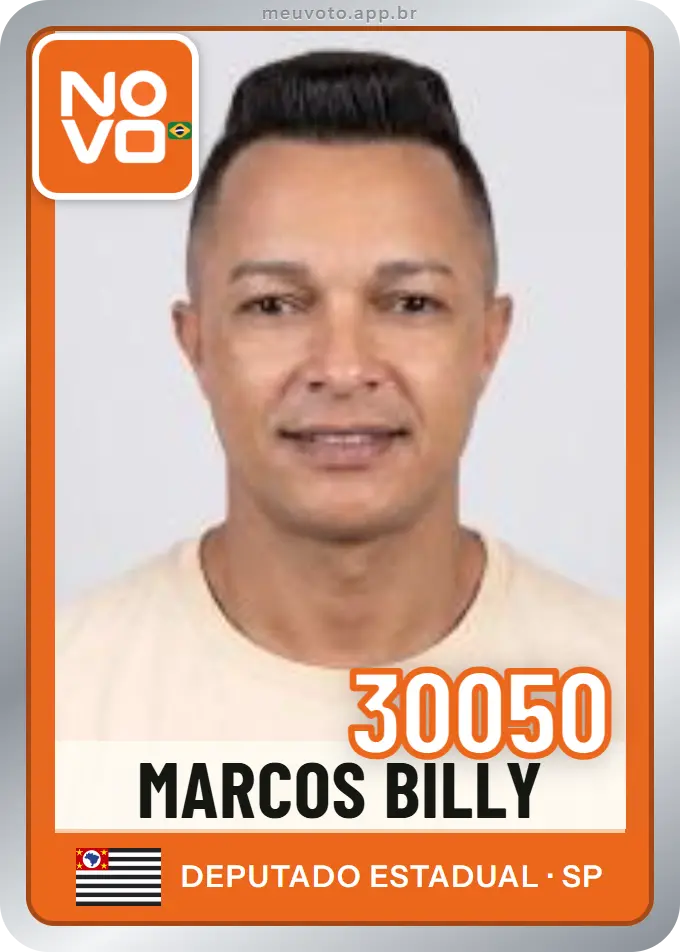 Carta de Marcos Billy, número 30050, Novo