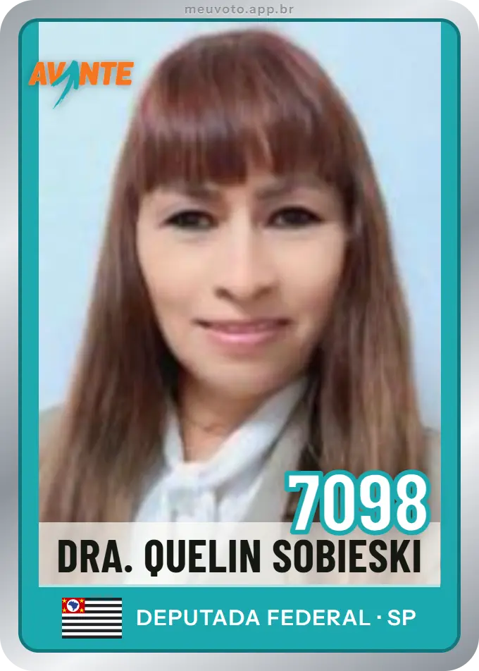 Carta de Dra. Quelin Sobieski, número 7098, Avante