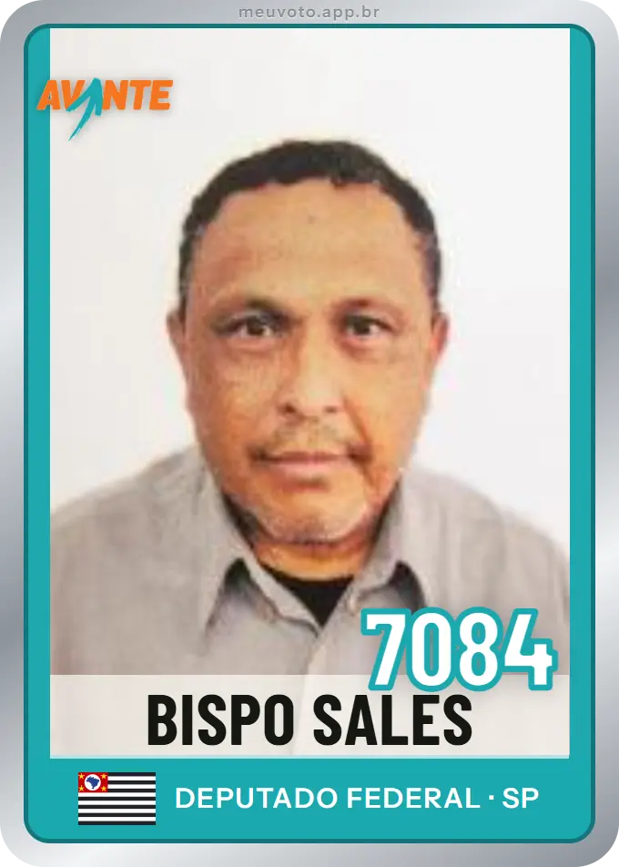 Carta de Bispo Sales, número 7084, Avante